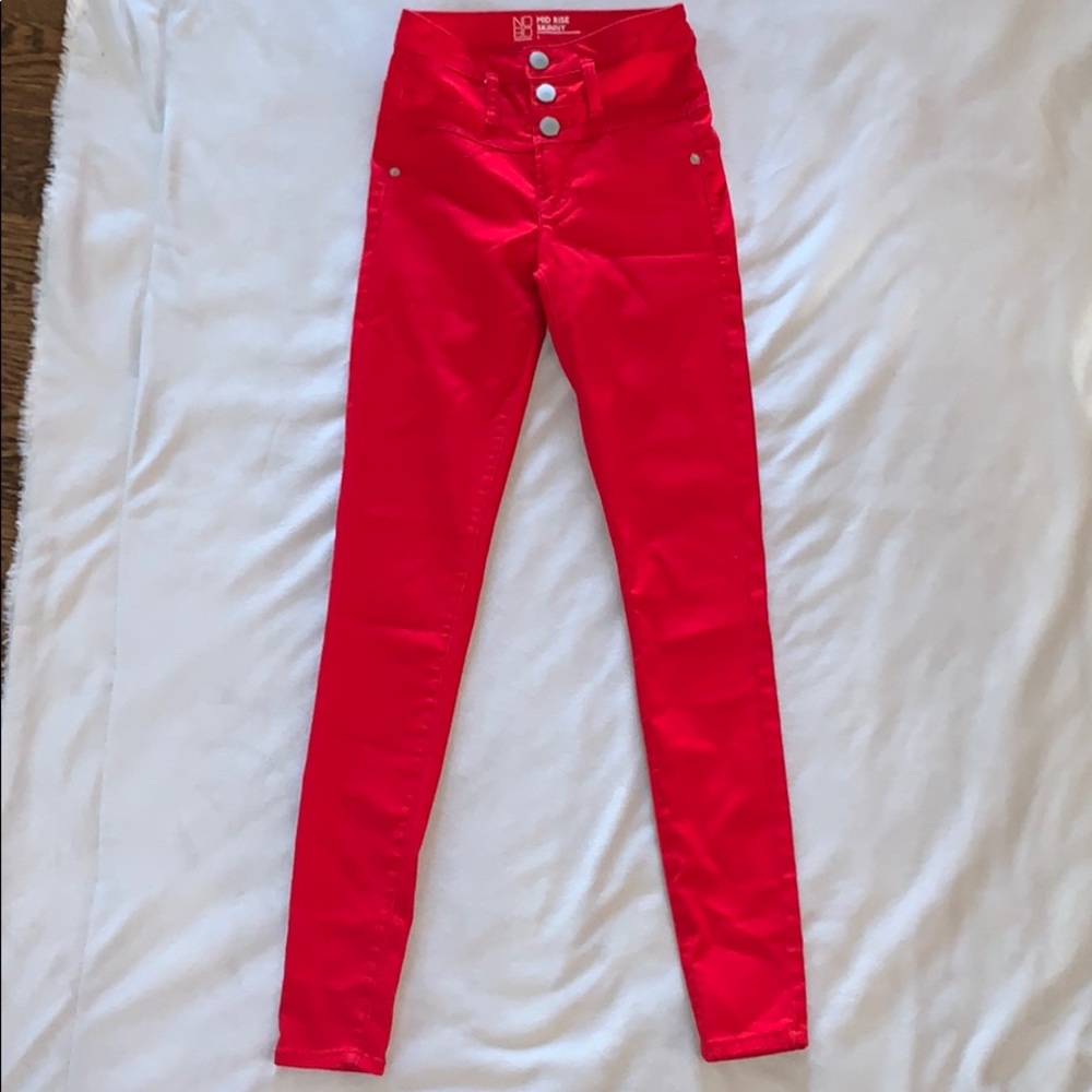 Mid Rise Skinny Jeans